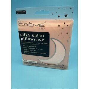 Creme Silky Satin Pillowcase